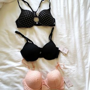 LOT of auden and Madenform bras